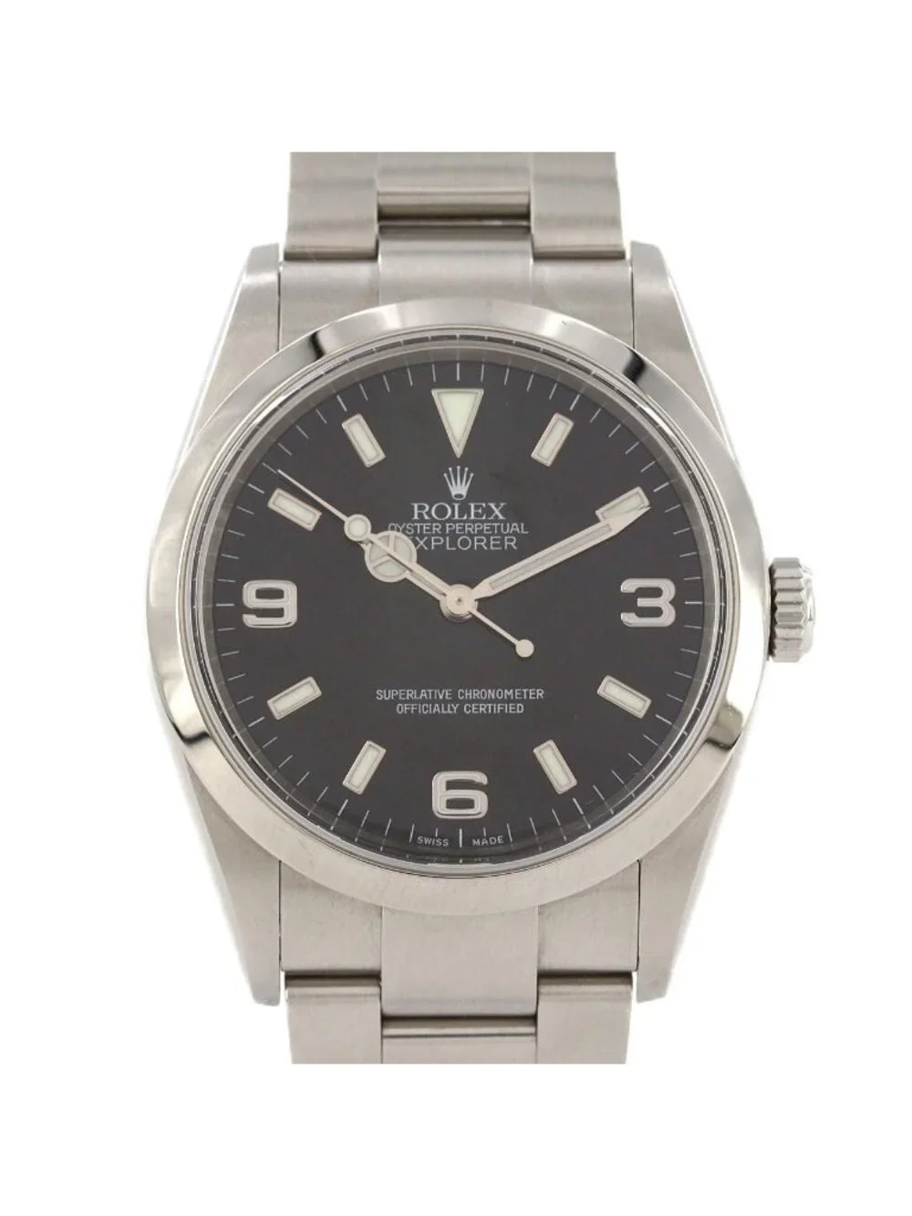 Rolex Explorer-I SS Automatic Winding Number Watch